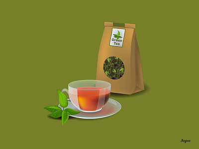 Tea vector