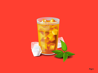 Tea vector