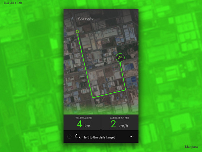 Daily UI #020 - Location Tracker