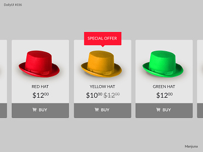 Daily UI #036 - Special offer basket buy card daily ui daily ui 036 dailyui design e commerce hat label label offer offer price sell shopping special store ui ux web