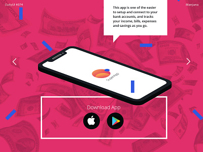 Daily UI #074 - Download App
