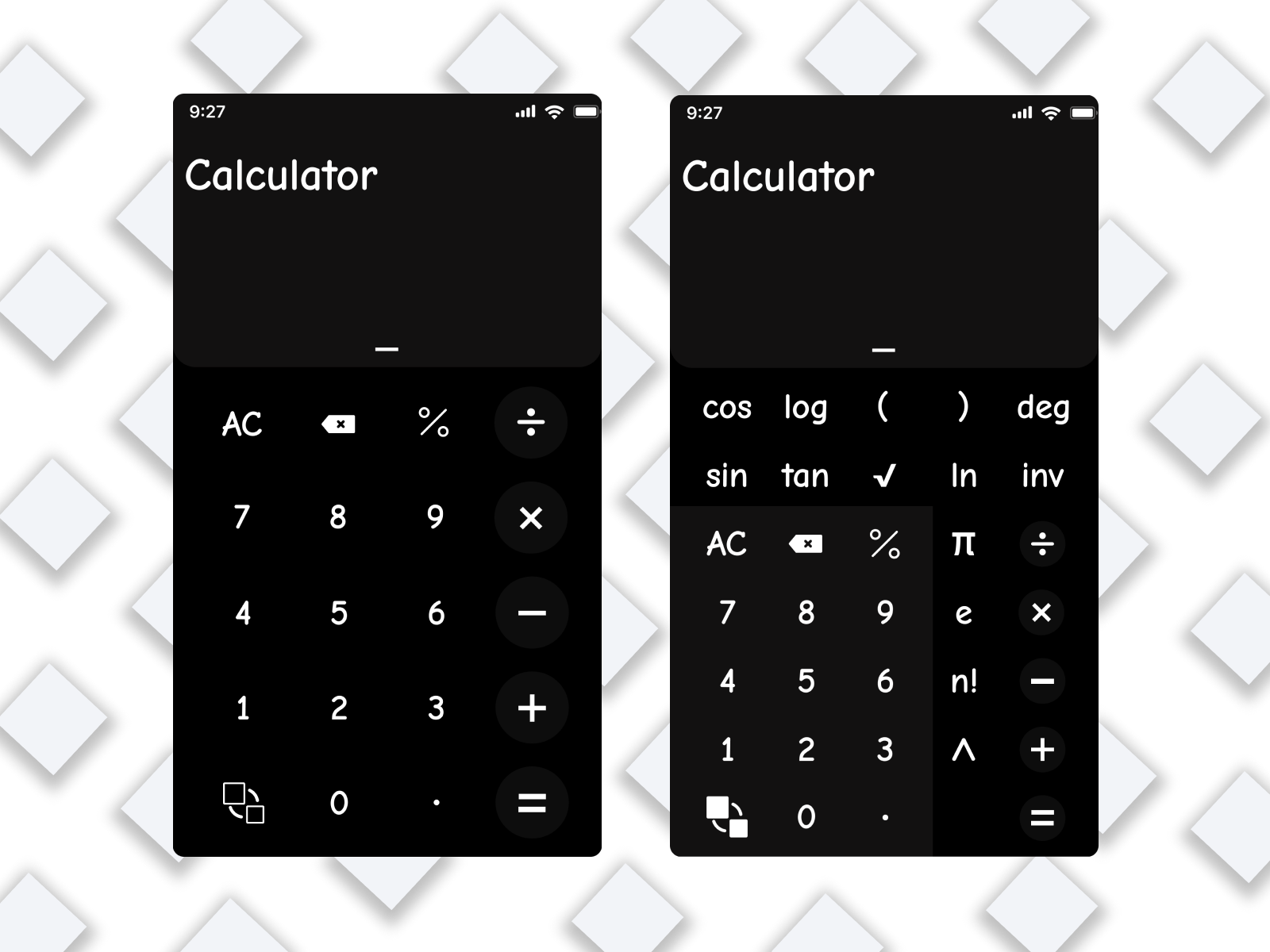 Calculator Screen!! By Umang Atal On Dribbble