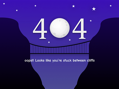 404 Error Screen!!! 008 404 app branding dailyui design error icon illustration logo page typography ui ux vector web