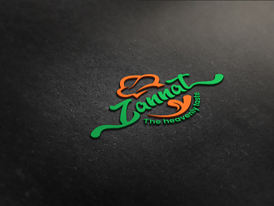 zannat food logo graphic design logo