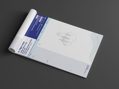 Prescription pad design branding design graphic design logo prescription pad typography vector