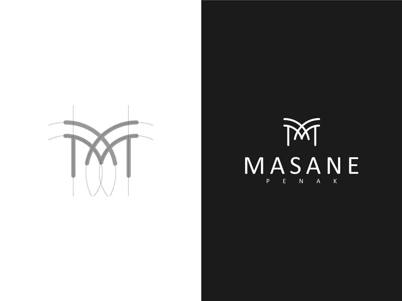 monogram m by Dimitri studio on Dribbble