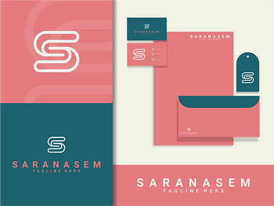 SARANASEM logo brand brand mark branding design icon illustration letter lettering lexury logo logo logo awesome logo design logo ideas logo inspire logo profesional logo type monogram simple usa vector