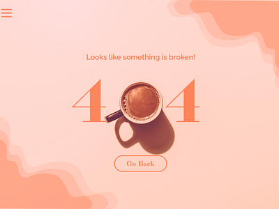 404 Page (DailyUI #008)