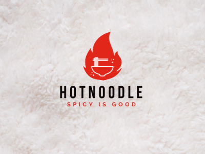 HotNoodle brand identityu design brand logo branding design graphic design illustration logo logo design logodesign vector