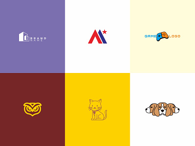 Logos branding design graphic design logo vector