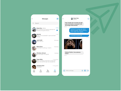 Direct Messaging | Daily UI 013