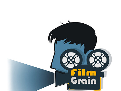 FILM GRAIN LOGO DESIGNING graphic design logo