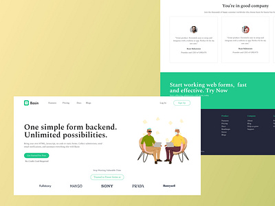 Duplicate Basin Landing Page