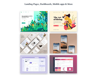 Digital Marketing Landing Page adobe xd dashboards design figma landing pages mobile application ui webapps