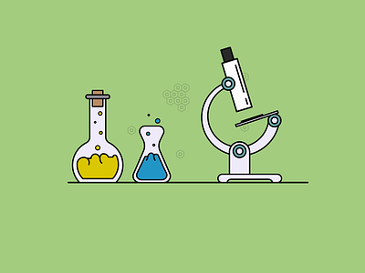 Chemistry Lab design graphic design illustration illustrator vector