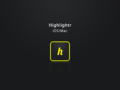 Highlightr [Dark] app dark highlightr ui