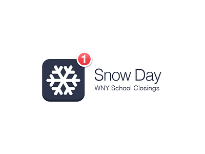 Snow Day app snow day ui