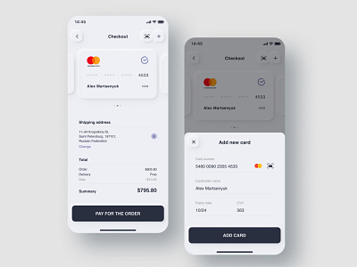 Credit Card Checkout | Mobile App