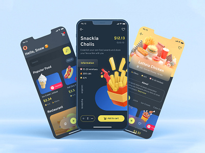 Food Delivery App app app design design figma food food delivery illustration ios mobile mobile design ui ui design ux ux design