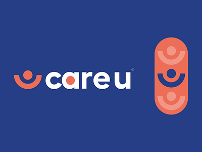 Care U Pharma Logo Concept