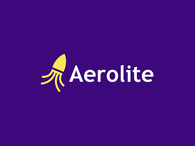 Aerolite - Abstract aerolite astro logo astronomy astronomy logo branding classic logo flat logo graphic design logo minimal logo space space logo star logo