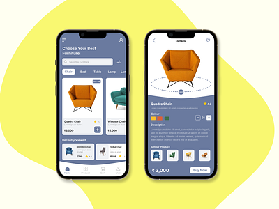 Furniture Online Shop UI/UX Design