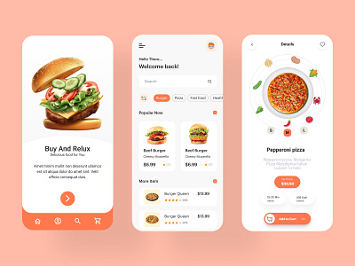 Food Apps Design app apps design branding delivery food figma food app graphic design ui ui design ux ux design