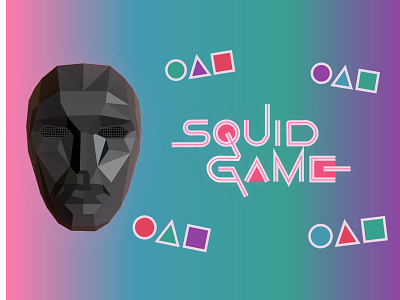 squid game game graphic design illustrator motion graphics squid squid game vector vector art