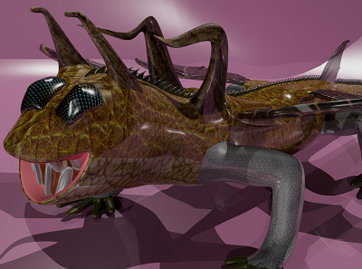 dragon (slizard+ bet) 3d 3dmodel animation autodeskmaya design graphic design