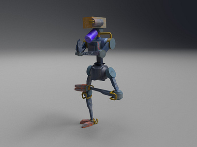 kung fu robot 3d 3dmodel animation design graphic design kung fu robot kungfu motion graphics robot