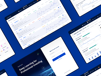 Emporus - Stock market dashboard app dashboard design flat icons platform stock stock market ui ux