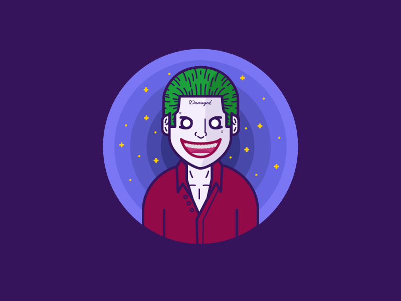 The Joker - Suicide Squad by Red Brick Pixel on Dribbble