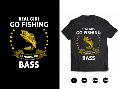 Custom Fishing T Shirt designs, themes, templates and downloadable graphic  elements on Dribbble