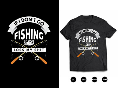 Fishing T Shirt Design