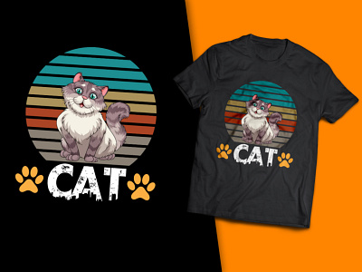 Cat T-Shirt Design t shirts for cat lovers