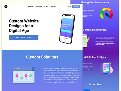 Varial Website Theme 2022 design gradient graphic design minimalism redesign streamlined web design website