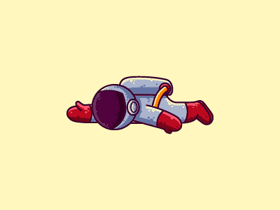 Astronaut Lazy