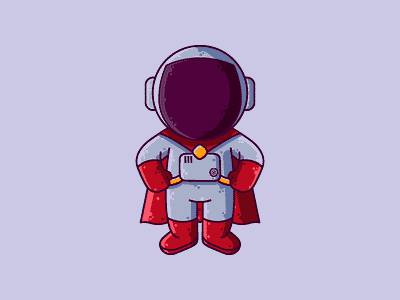 Astronaut Superhero