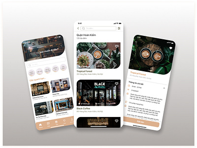 REVIEW COFFEE SHOP & RESERVATIONS book branding chill coffee design home login relax shop ui ux visual
