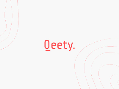 Qeety branding design identity logo minimalist typography