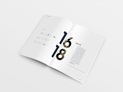 Unio — Booklet booklet branding color design identity texture typography vector