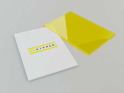 Hyphen — Booklet booklet branding color design identity typography vector