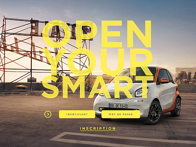 Smart — Webdesign branding car color design identity vector webdesign