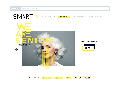 Smart — Webdesign branding car color design identity typography vector webdesign