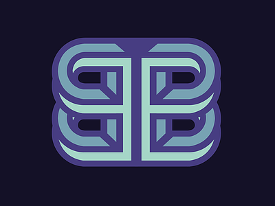 B Logo branding logo design