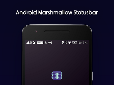 Android Marshmallow Status Bar Icons