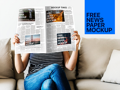 News Paper Mockup branding design free mockup freebie mockup newspaper psd reading