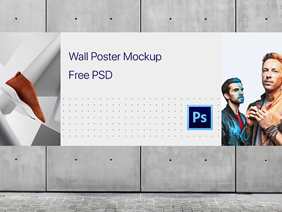 Free Wall Poster Mockup