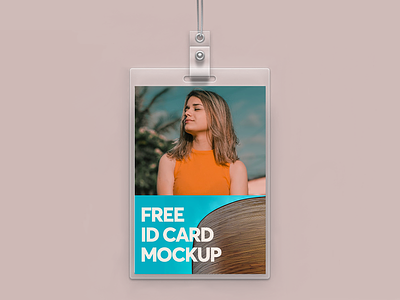Free ID Card Mockup branding design event branding free free mockup freebie id card mockup psd