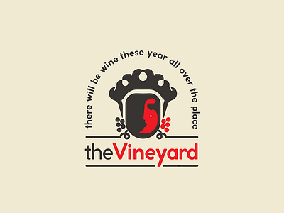 Vineyard black concept face grapevine logo queen red vineyard wine woman